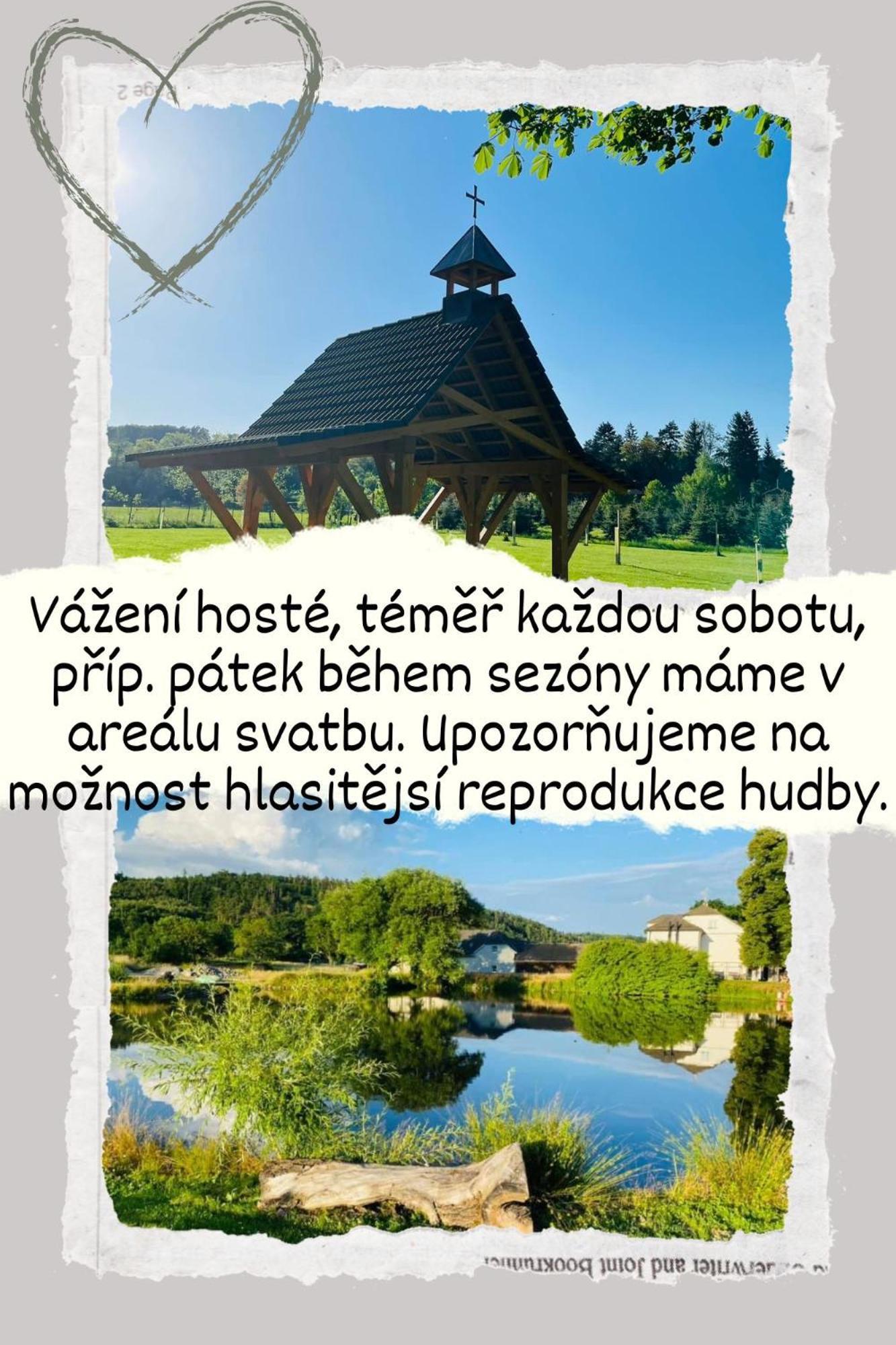 Penzion A Restaurace Belecky Mlyn Pteni Kültér fotó